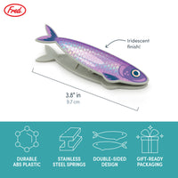 Fish 'N Clips - Sardine Bag Clips - Set of 4