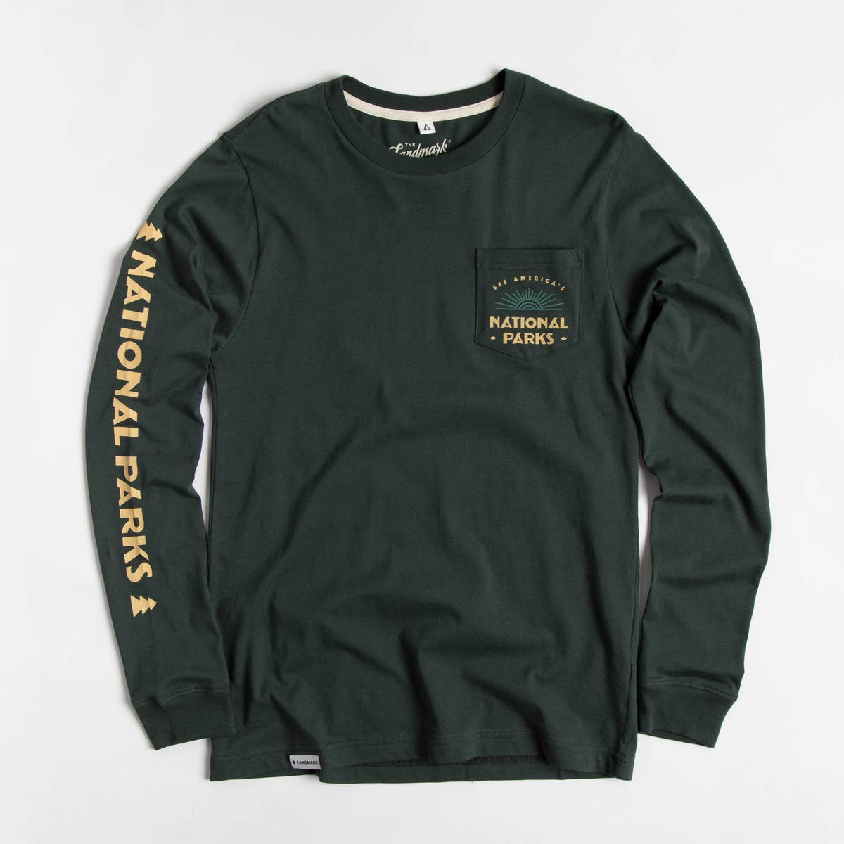 See America's National Parks Unisex Long Sleeve Tee w/ Pocket