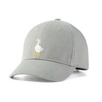 Kids Baseball Sun Hat, Silly Goose Patch, Girls 3-7, 7-12