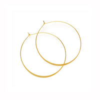 1.5" Classic Hoop Earrings