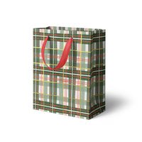 Holiday Plaid Gift Bag