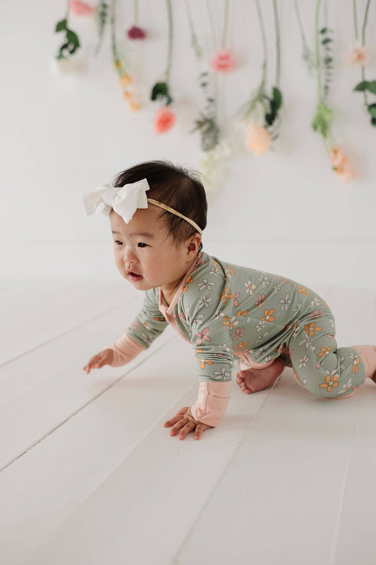 Babysprouts Long Sleeve Zip Romper