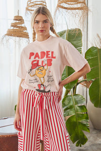Padel Club Pickelball Graphic Tee