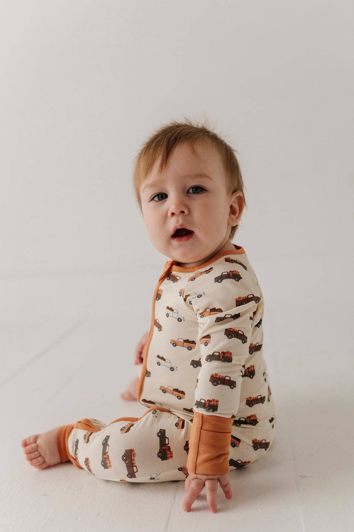 Babysprouts Long Sleeve Zip Romper