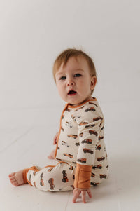 Babysprouts Long Sleeve Zip Romper