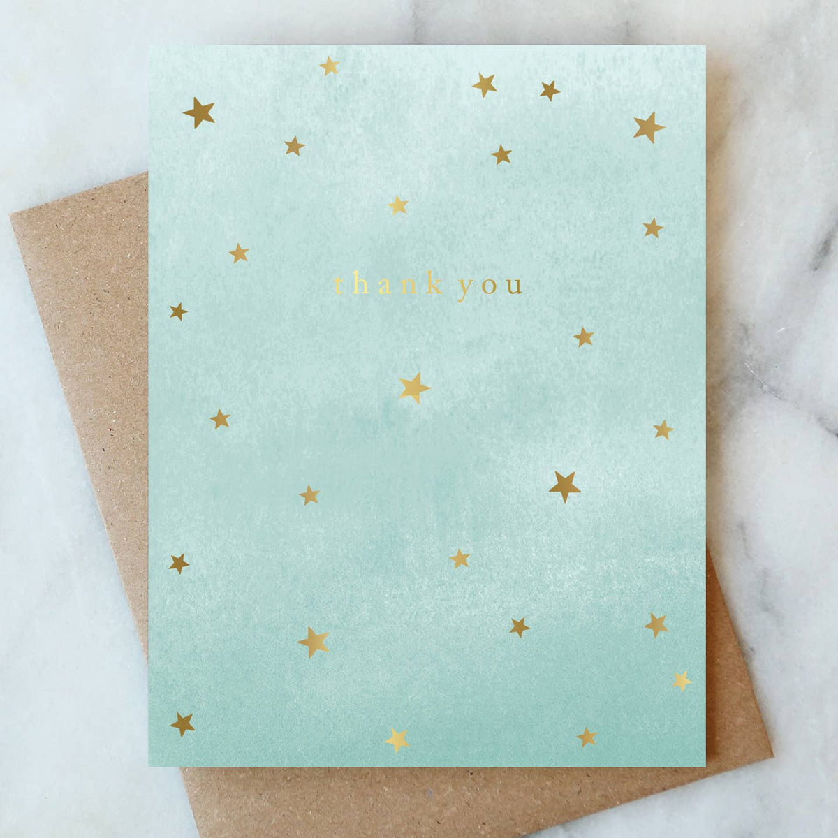 Galaxy Stars Thank You Card