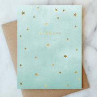 Galaxy Stars Thank You Card