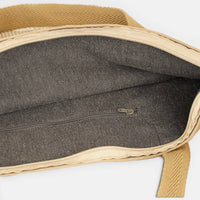 Taupe Corduroy Large Handbag (Toast)