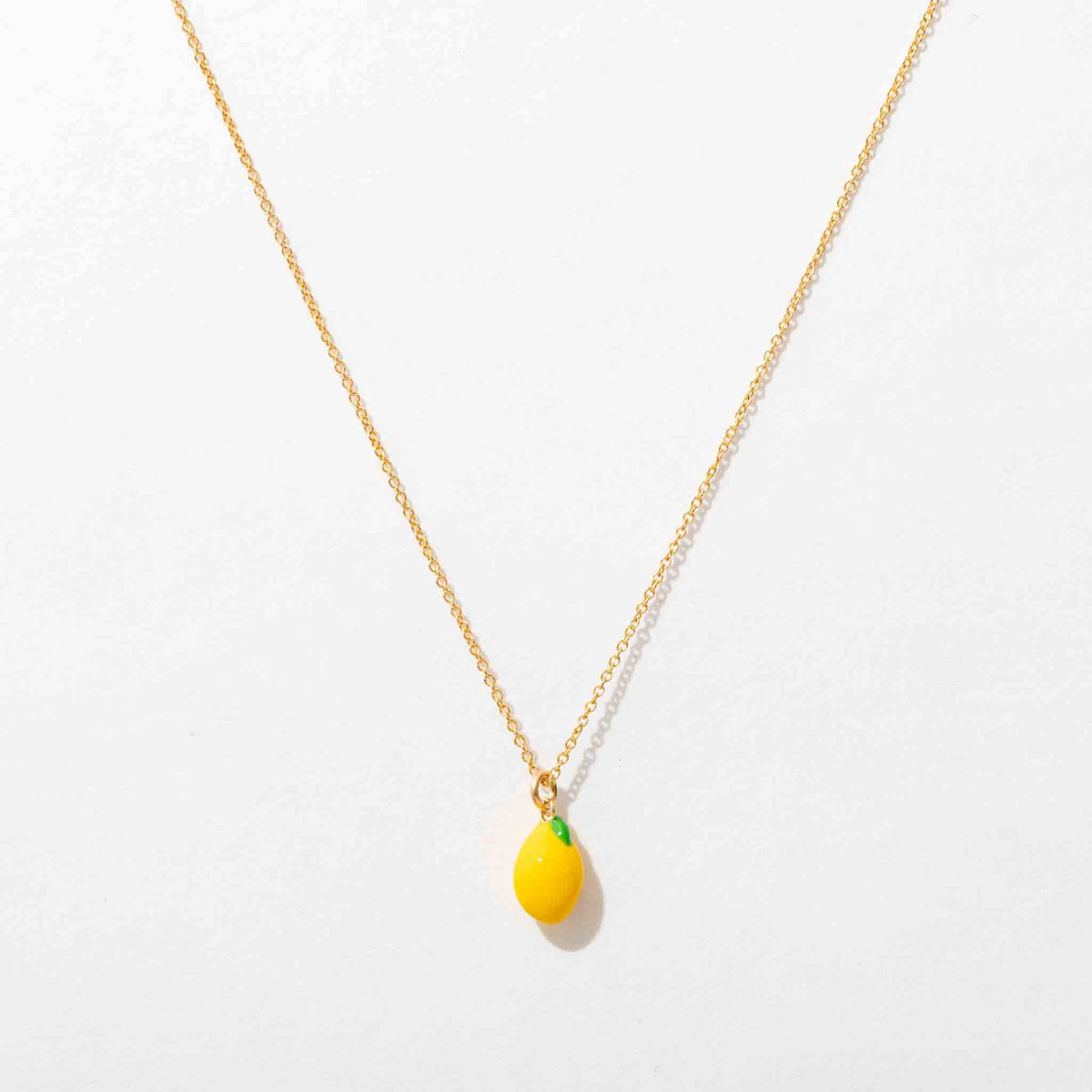 Enamel Foodie Charm Necklace