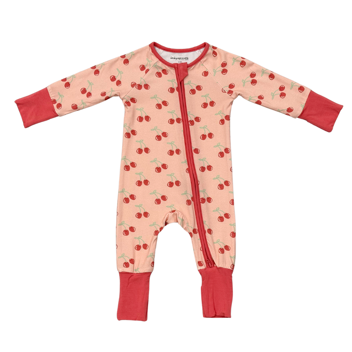 Babysprouts Long Sleeve Zip Romper
