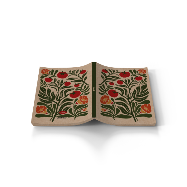 Tomatoes Kraft Layflat Notebook KLC2217KL