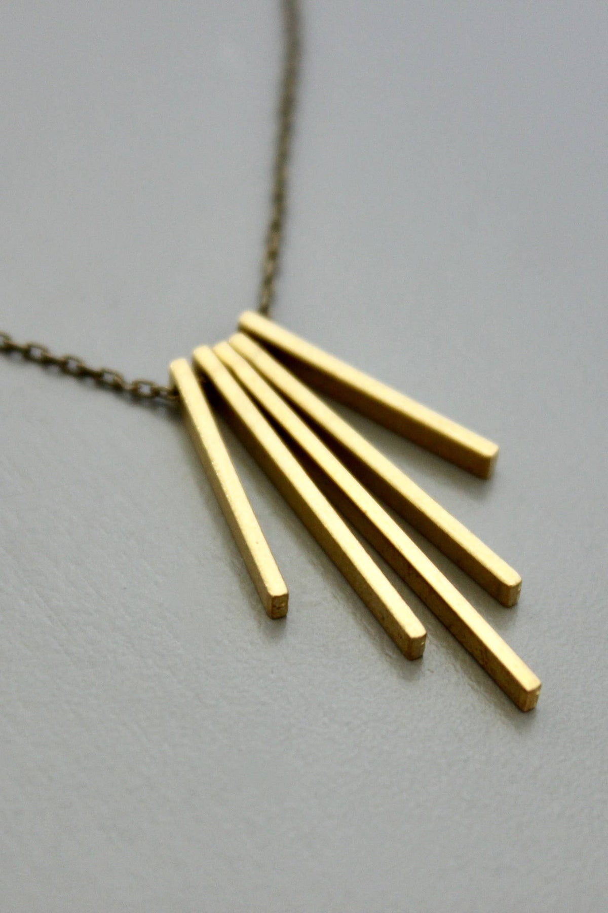 Brass necklace