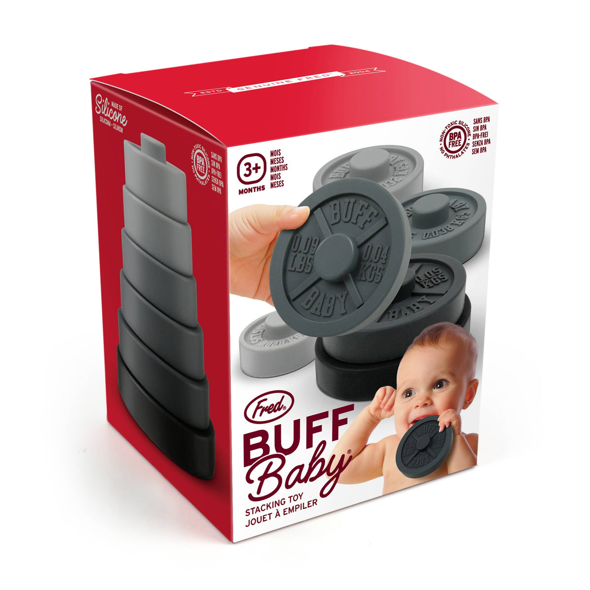 Buff Baby Stacking Weight Teethers
