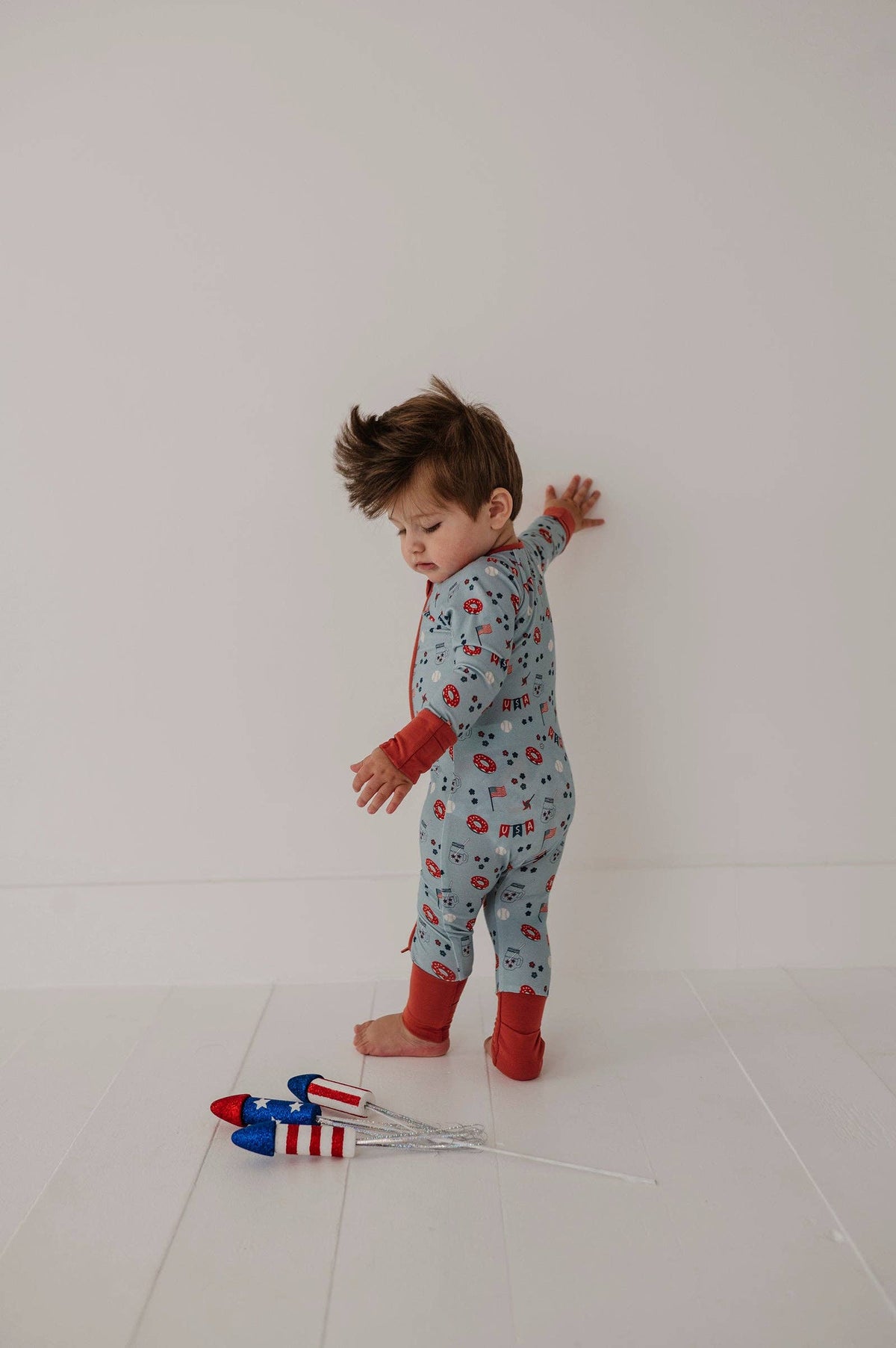 Babysprouts Long Sleeve Zip Romper