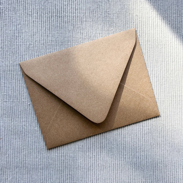 French Blue Engagement Card