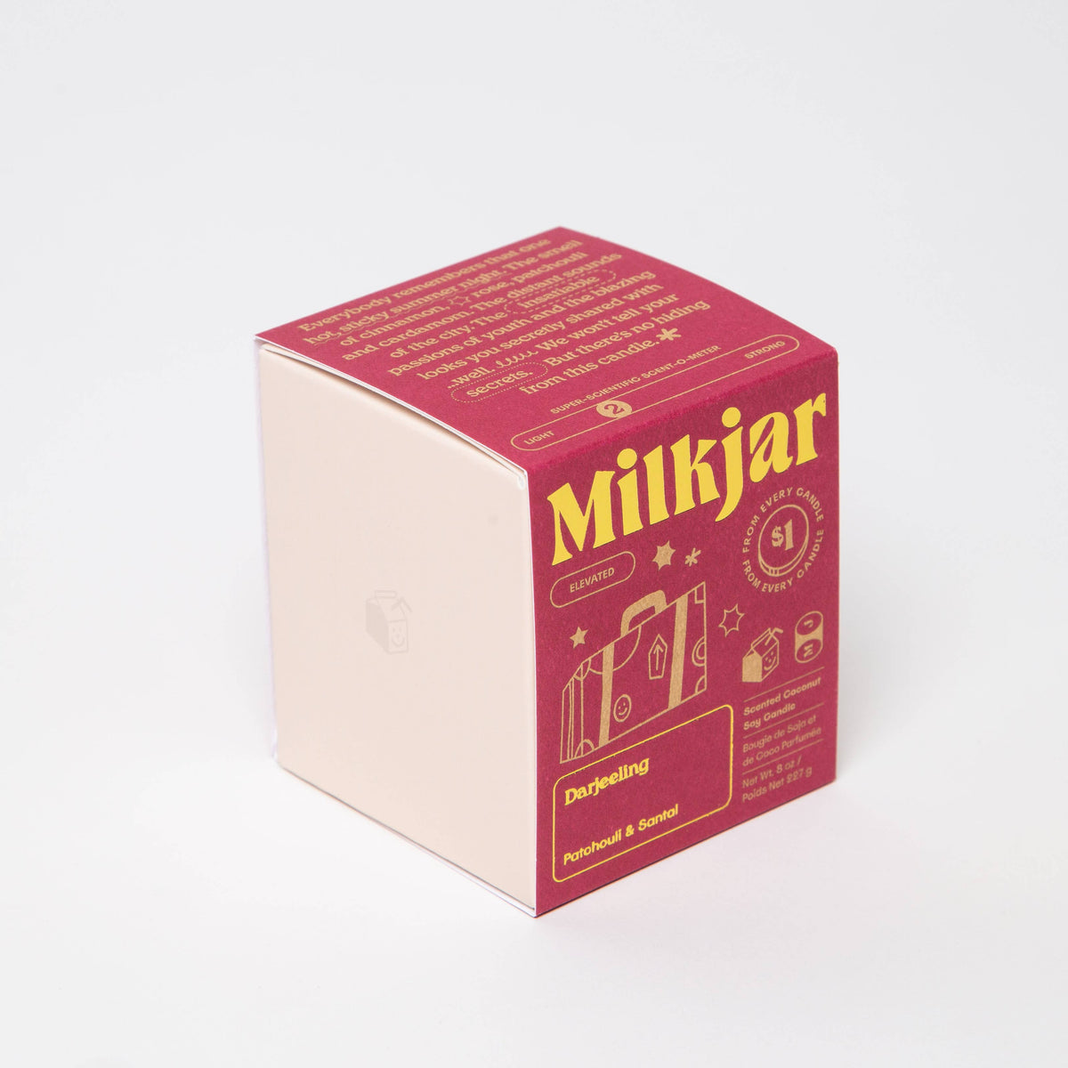 Darjeeling - Patchouli & Santal  8oz Candle