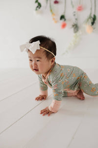 Babysprouts Long Sleeve Zip Romper