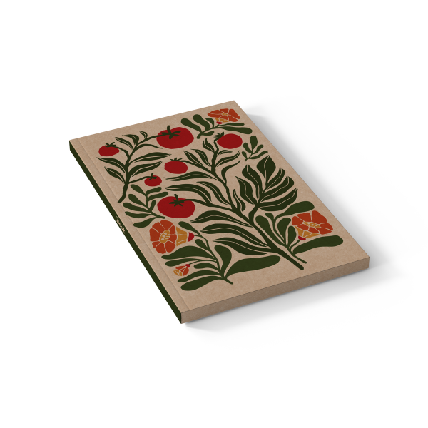 Tomatoes Kraft Layflat Notebook KLC2217KL