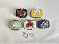 Floral Embroidered MiniJewelry