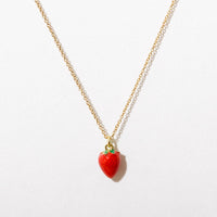 Enamel Foodie Charm Necklace