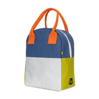Zipper Lunch - Two Tone Citrus Sky