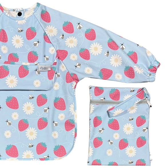 The Grayson Long Sleeve Bib - Fruits
