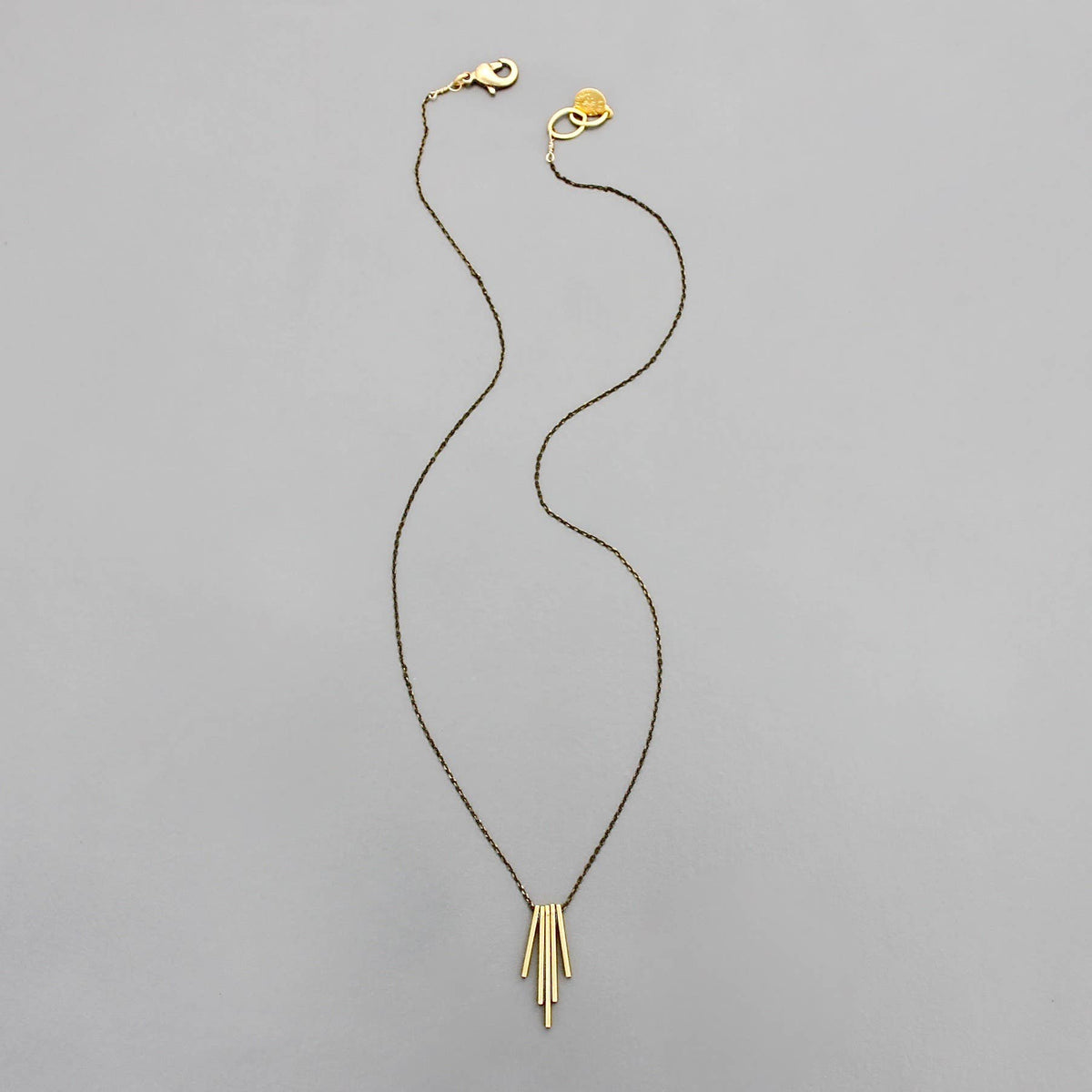 Brass necklace