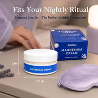 Magnesium Cream - Lavender, Bedtime Relief 1.8 oz