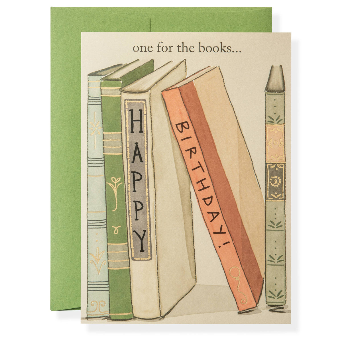 Books Birthday Card