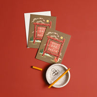 Best Dad on Earth Greeting Card
