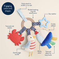 Nautical Bitzy Busy Ring