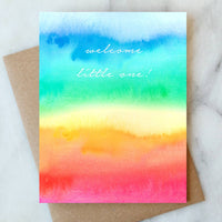 Welcome Little One New Baby Card