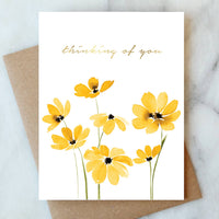 Thinking of You Daisy Card