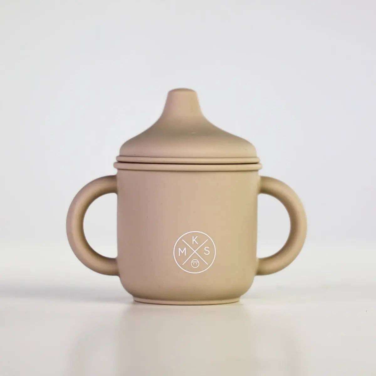Silicone Sippy Cup with lid and handles