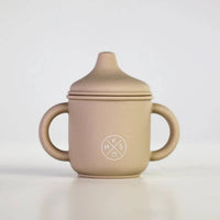 Silicone Sippy Cup with lid and handles