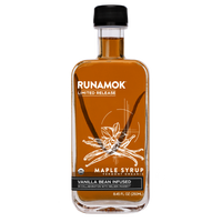 Vanilla Bean Infused Organic Maple Syrup