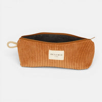 Terracotta Corduroy Pencil Case (Barro)