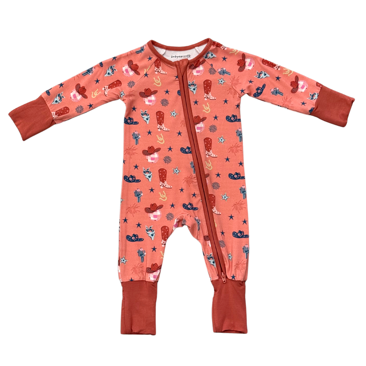 Babysprouts Long Sleeve Zip Romper