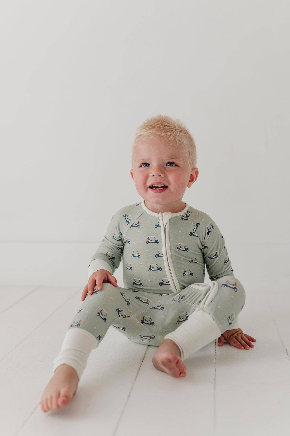 Babysprouts Long Sleeve Zip Romper