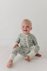 Babysprouts Long Sleeve Zip Romper