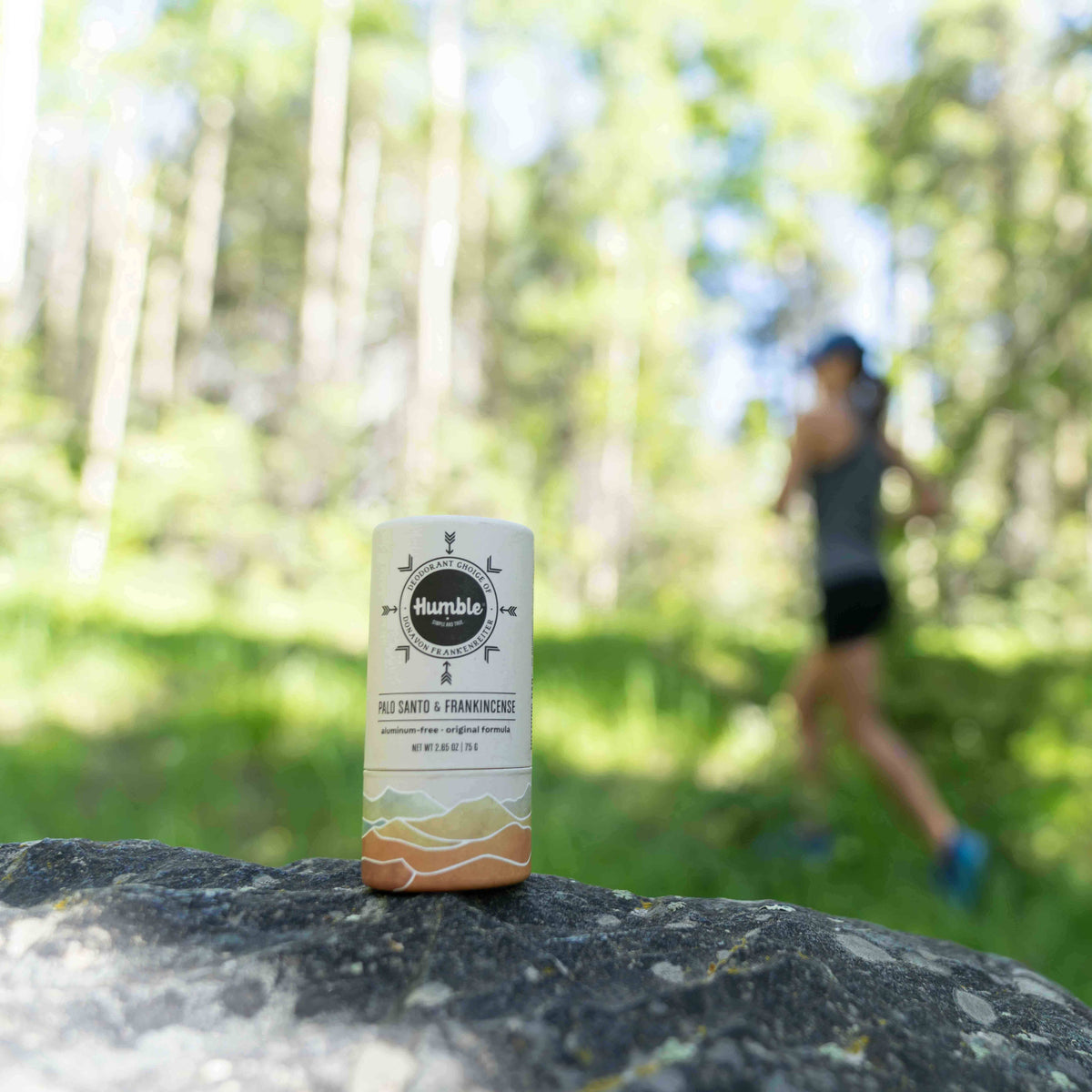 Palo Santo & Frankincense Original Plastic Free Deodorant