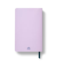 Lined Notebook, A5 Softcover, PU Leather -  Notes