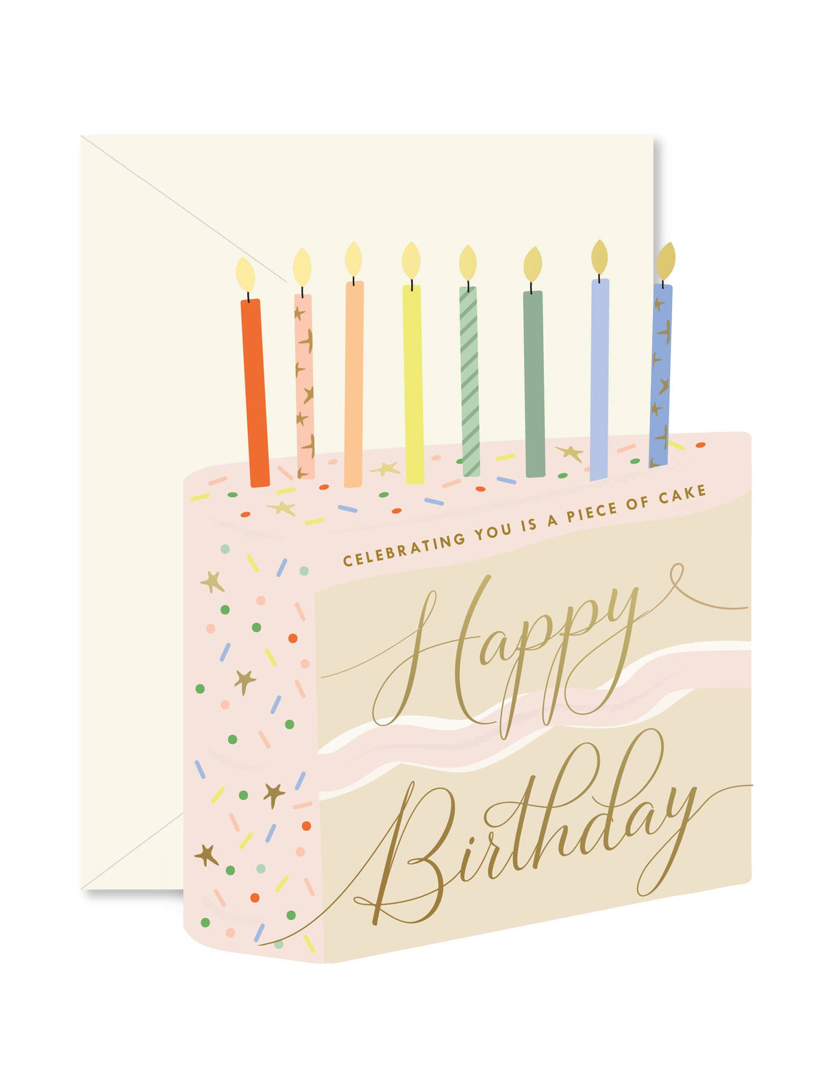 Piece of Cake Birthday Card