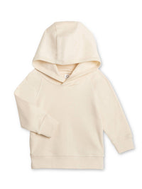 Organic Baby and Kids Madison Hooded Pullover - Natural