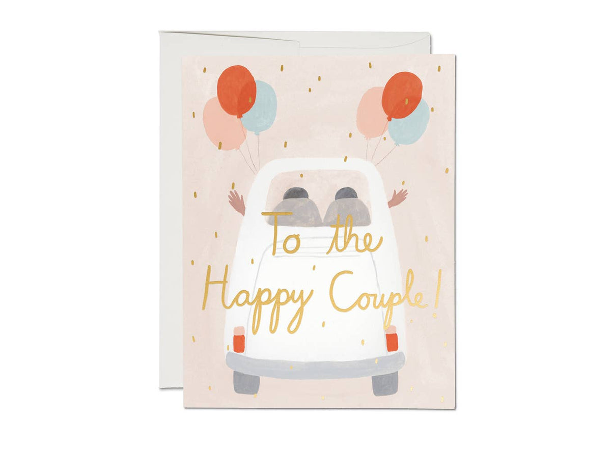 Happy Couple Wedding Card
