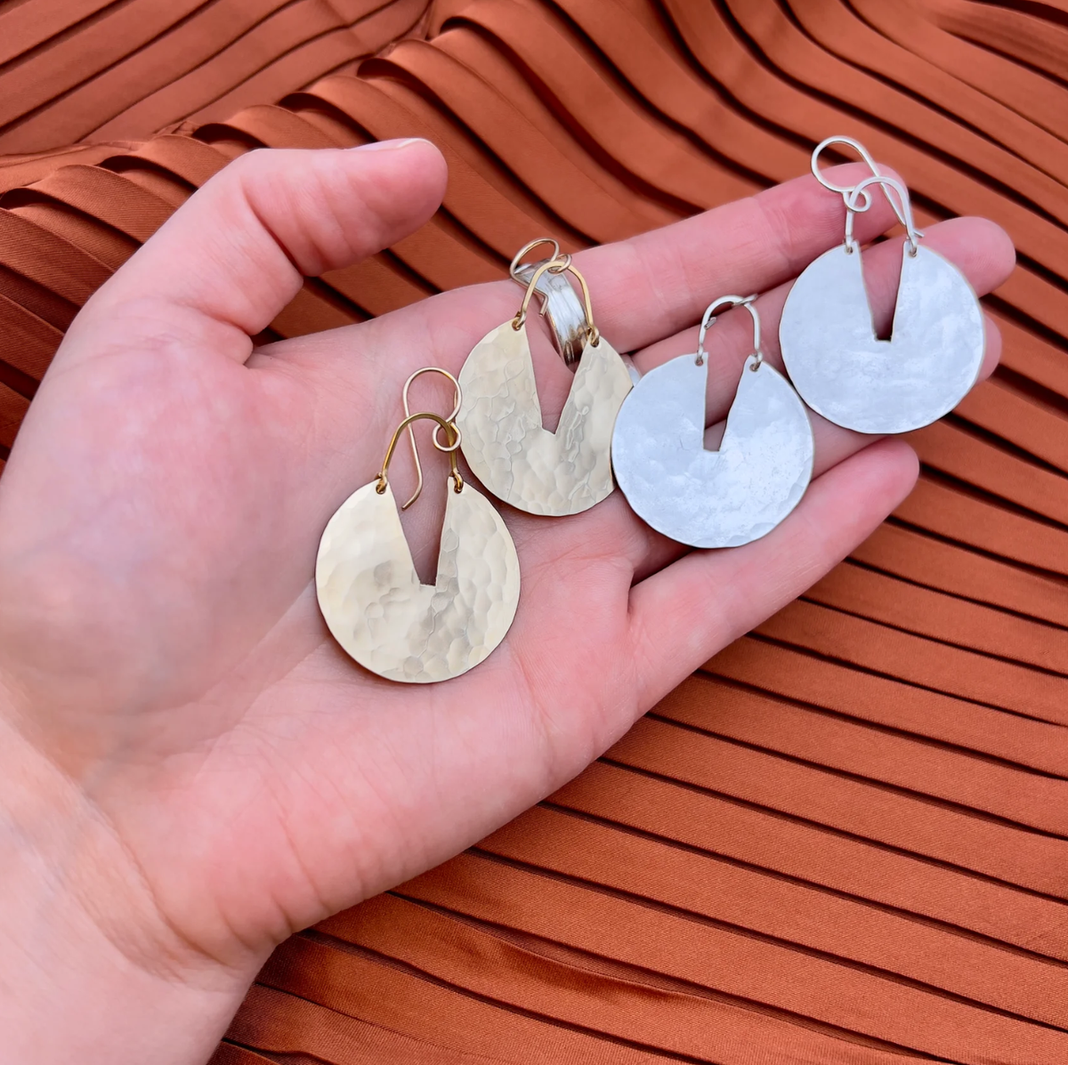 Handmade Good Measure Earrings