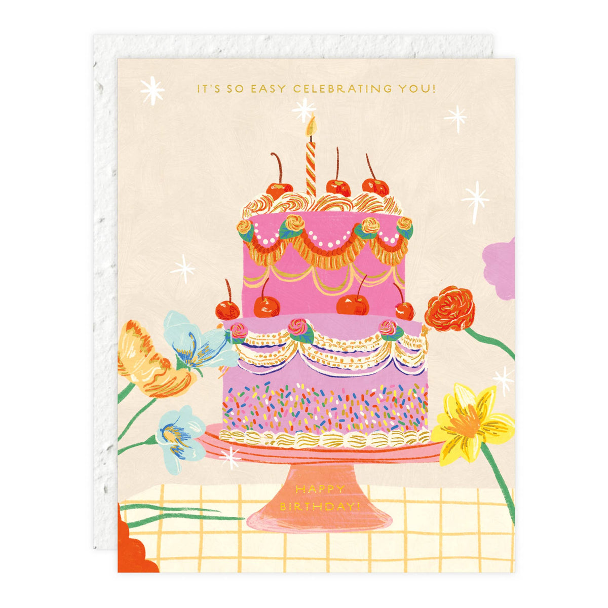 Celebrating You Birthday Card