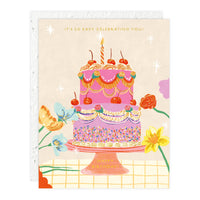 Celebrating You Birthday Card