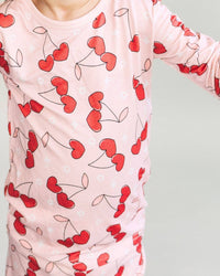 Cherry Heart Two Piece Set