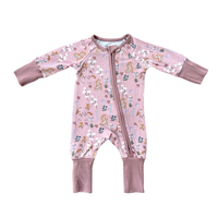 Long Sleeve Zip Romper